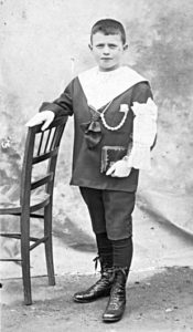 Stéphane en communiant